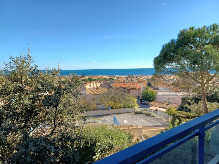 Plain-Pied, Terrasse, Piscine, Pleine Vue Mer, Plage A 6' A Pied, Parking, Wifi Fleury  Esterno foto