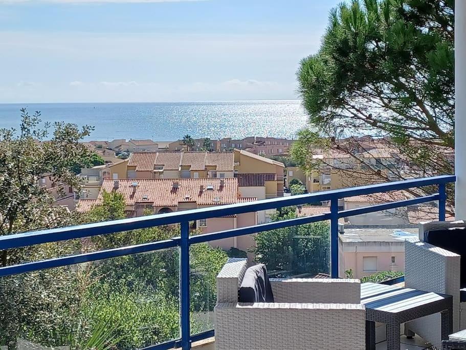 Plain-Pied, Terrasse, Piscine, Pleine Vue Mer, Plage A 6' A Pied, Parking, Wifi Fleury  Esterno foto