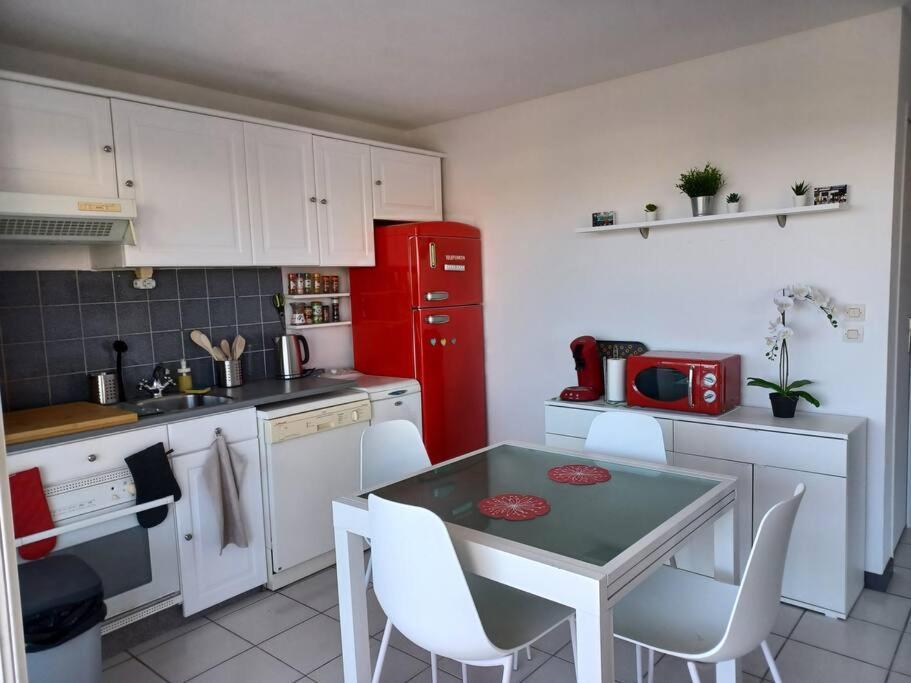 Plain-Pied, Terrasse, Piscine, Pleine Vue Mer, Plage A 6' A Pied, Parking, Wifi Fleury  Esterno foto