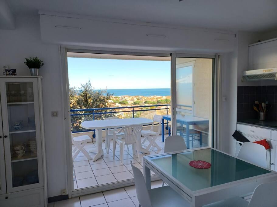 Plain-Pied, Terrasse, Piscine, Pleine Vue Mer, Plage A 6' A Pied, Parking, Wifi Fleury  Esterno foto