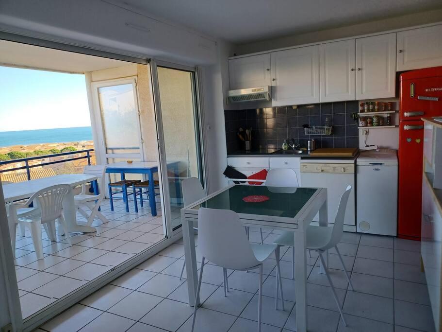 Plain-Pied, Terrasse, Piscine, Pleine Vue Mer, Plage A 6' A Pied, Parking, Wifi Fleury  Esterno foto
