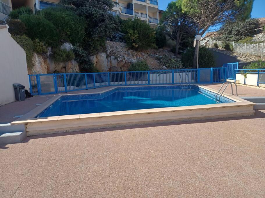 Plain-Pied, Terrasse, Piscine, Pleine Vue Mer, Plage A 6' A Pied, Parking, Wifi Fleury  Esterno foto
