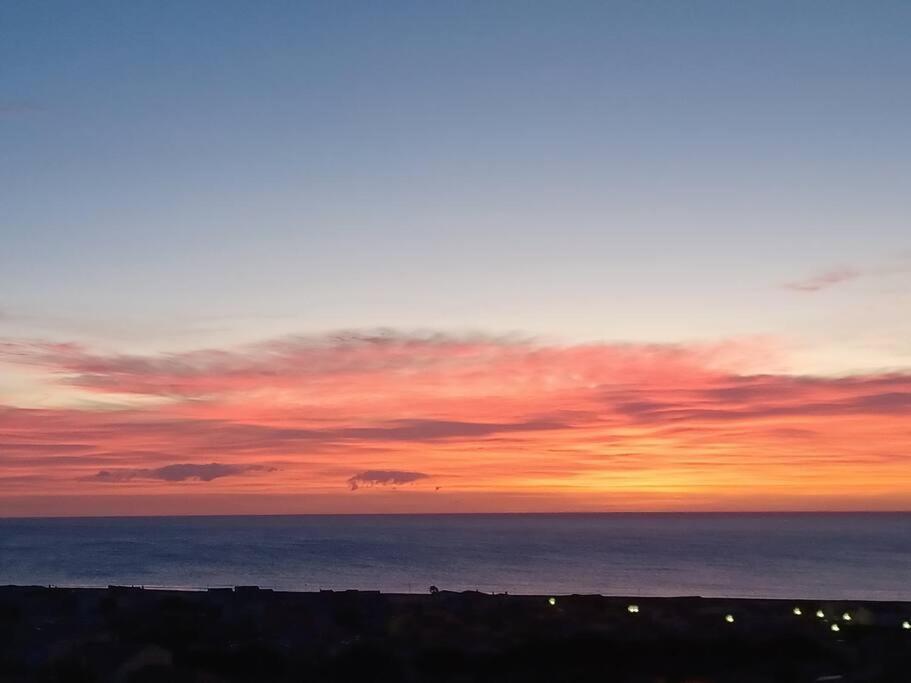 Plain-Pied, Terrasse, Piscine, Pleine Vue Mer, Plage A 6' A Pied, Parking, Wifi Fleury  Esterno foto